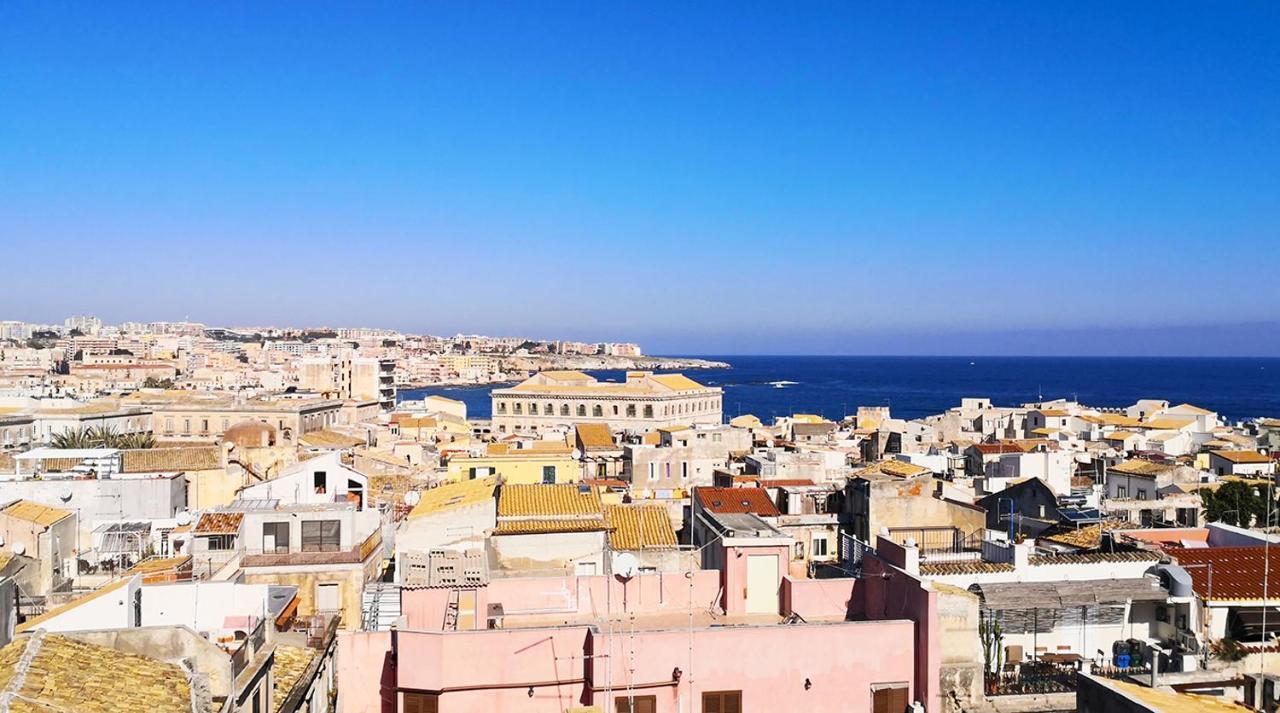Terrazza Dei Mori - Seaview Terrace In Ortigia Apartment Syracuse Ngoại thất bức ảnh